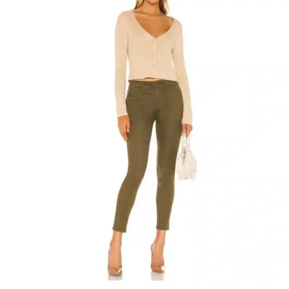 Sanctuary Palmer Cigarette Chino Pants Olive green size 27 - Picture 1 of 6